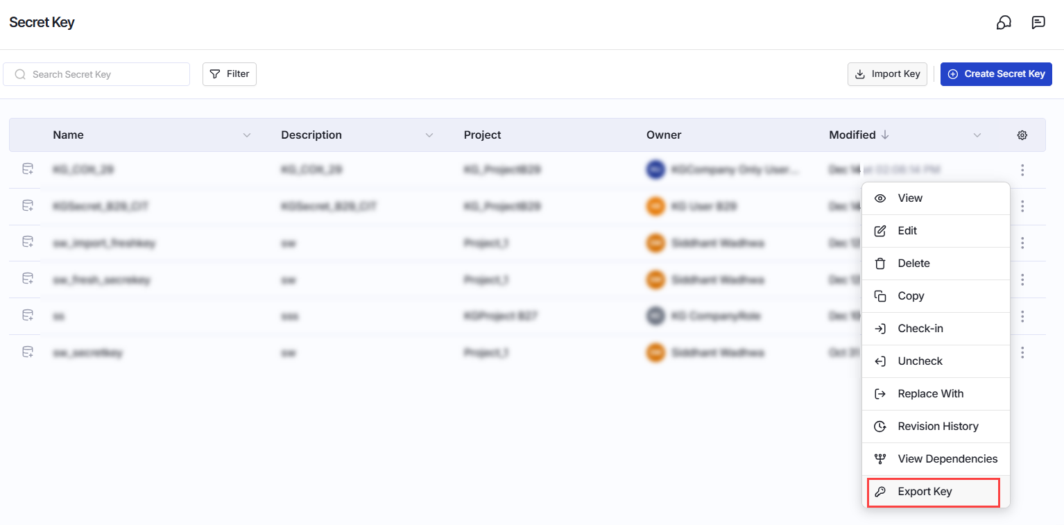 Secret Key Ui Articles