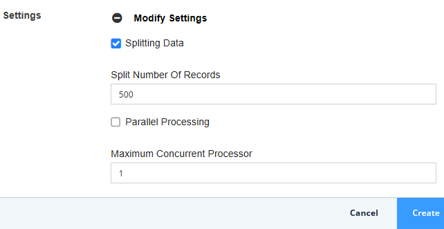 Splitting Data Example Articles