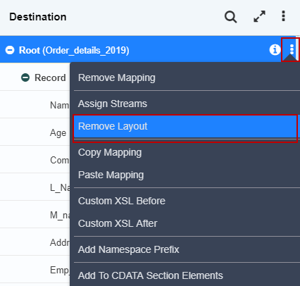 Layout Remove Articles